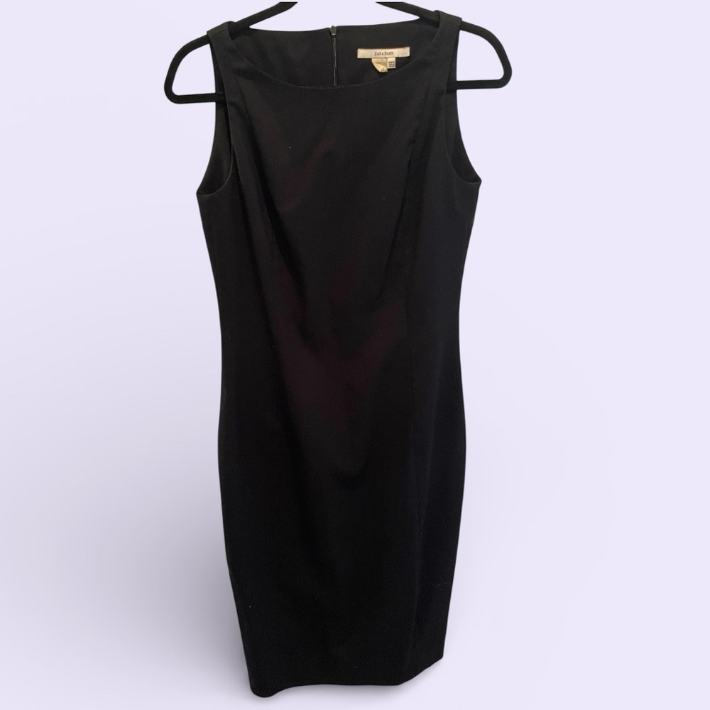 Elegant Black Zara Sleeveless Dress